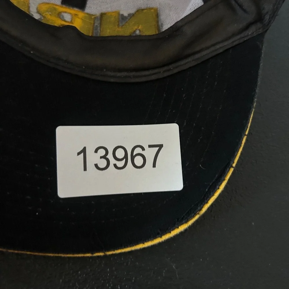 Vintage‎ NRA Hat Cap Strap Back Adjustable Black USA Flag Adult